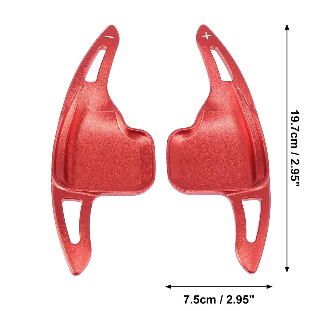 Red Steering Wheel Shift Paddle Shifter Extension Cover for BMW 4 2 (2017–2020)