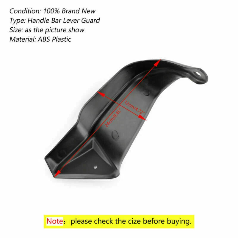 ABS Brush Bar Handguards Clamp Mount for Kawasaki Z900RS (2018–2019) T9