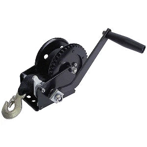Attwood 11149-4 Winch for Single Drive (1200 lb, 2" x 20' Nylon Strap)