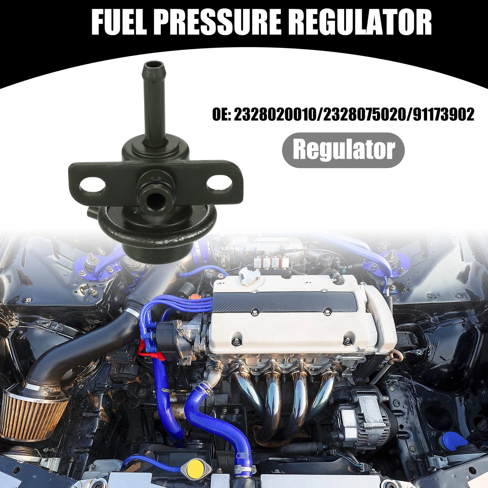 Fuel Injection Pressure Regulator Replacement for Toyota 4Runner (2000–2000)