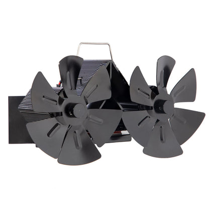 12 Blade Fireplace Fan for Wall Mount