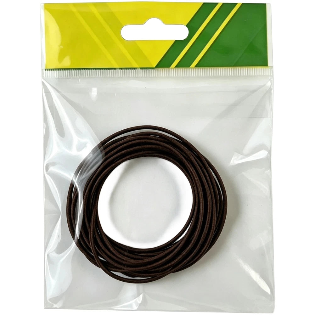 Carp Angling Line Sleeve for Fishing (2M Length, PVC, Coffee Color)