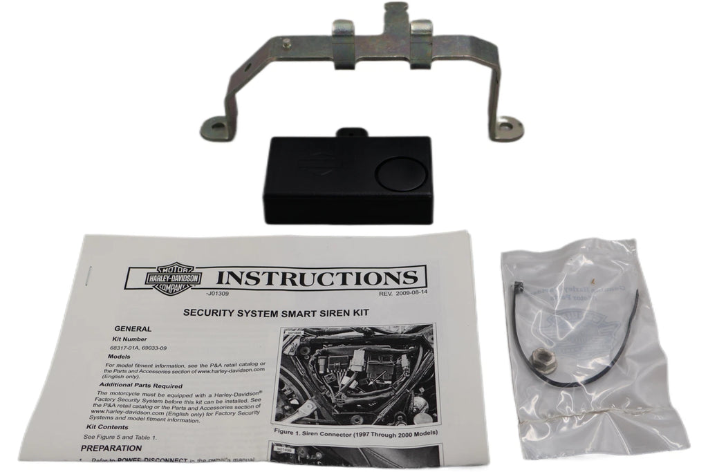 OEM Smart Security System Siren for Harley-Davidson Touring (1997–2001)