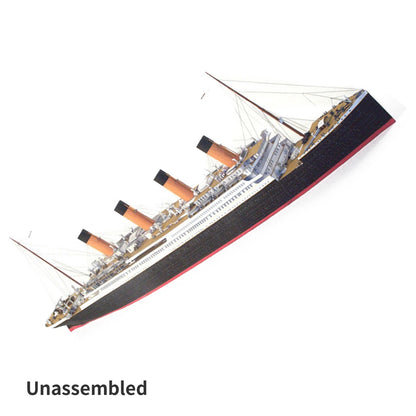 Paper Model Ship for British Titanic (1911–1912) 1/400 Scale Unassembled