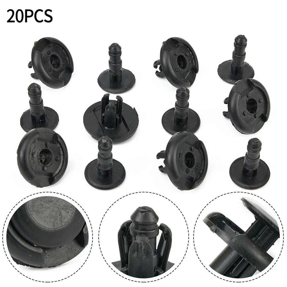 Panel Fastener Clips for Bumper Mudguard Splash Shield (2010–2020)