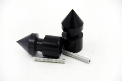 Black Spike Swingarm Spools 6mm Thread for Aprilia Dorsoduro 750 (2008–2009)