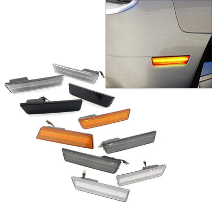 2X LED Front Side Marker Light for Dodge Challenger (2008–2014)