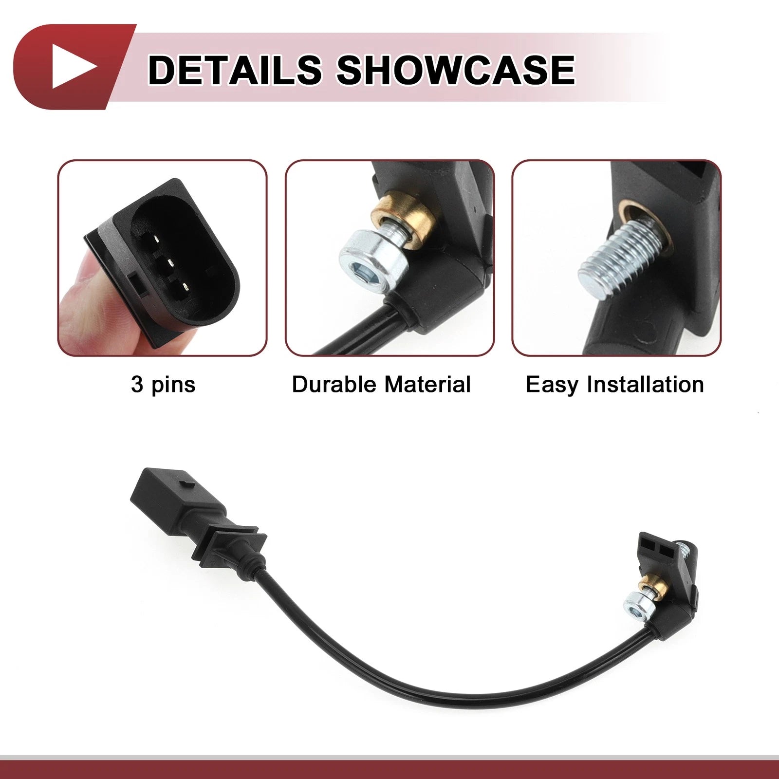 Crankshaft Position Sensor for BMW X5 E70 3.0d (2006–2008) Replacement