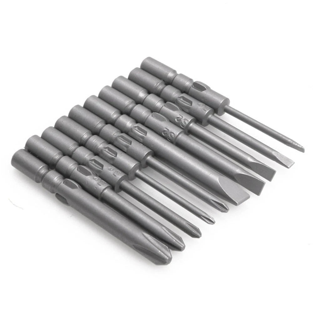 10Pcs Magnetic Screwdriver Bits for DC Tools (Compatible)