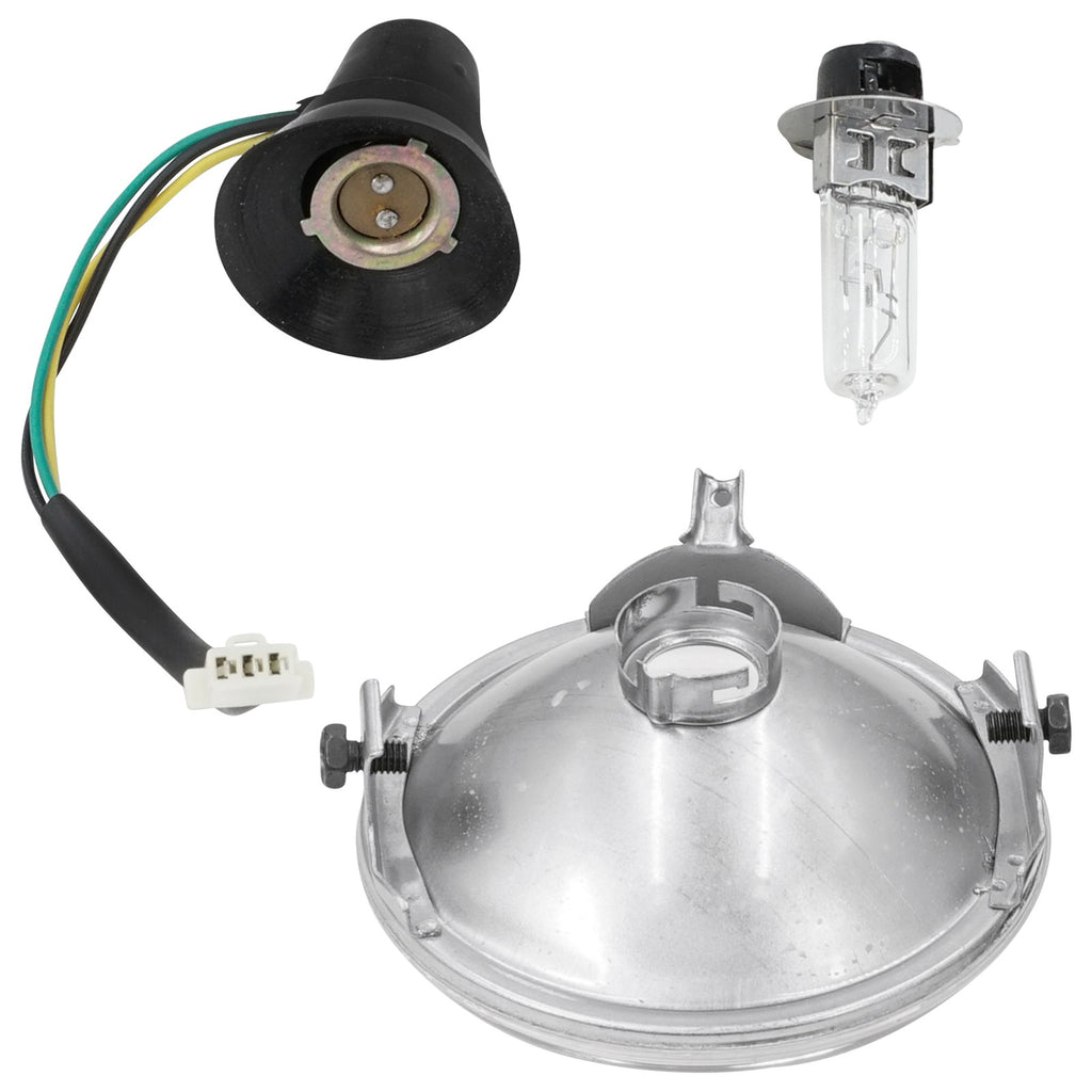 Caltric Headlight Halogen Bulb Replacement for Yamaha Warrior 350 YFM350X (1996–2001)