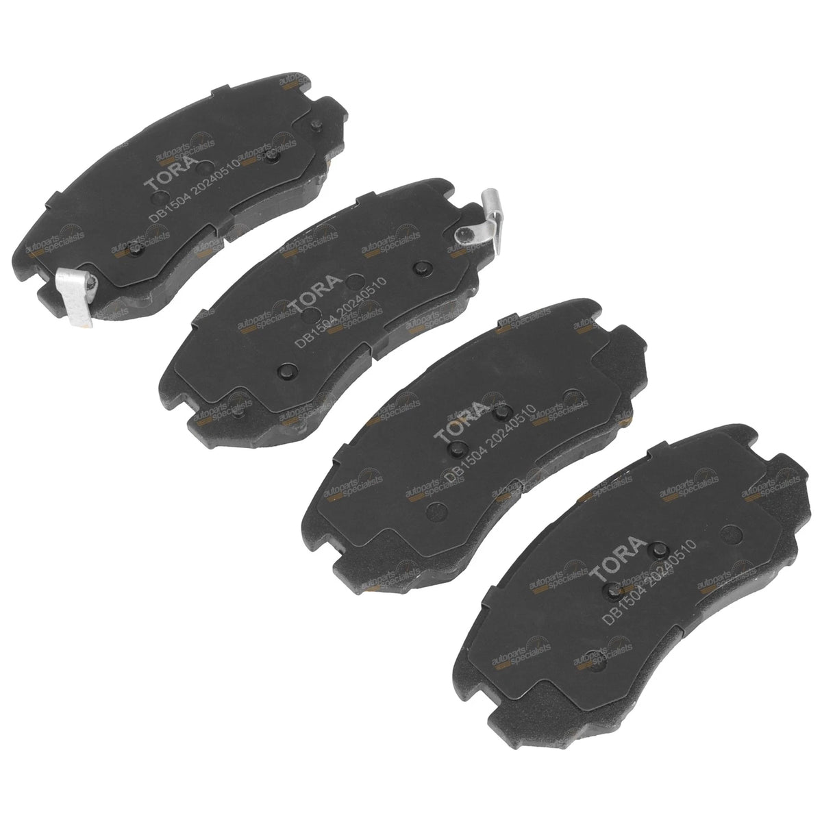 Front Disc Brake Pads Set for Hyundai Tiburon (2002–2010) G4GC G6BA
