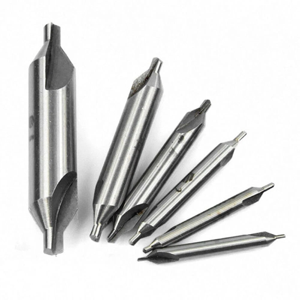 6pc HSS Lathe Combined Tool Bit Center Drill Assortment