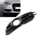 Fog Light Grille for Audi A6 C7 (2012–2015) Right Side ABS Plastic