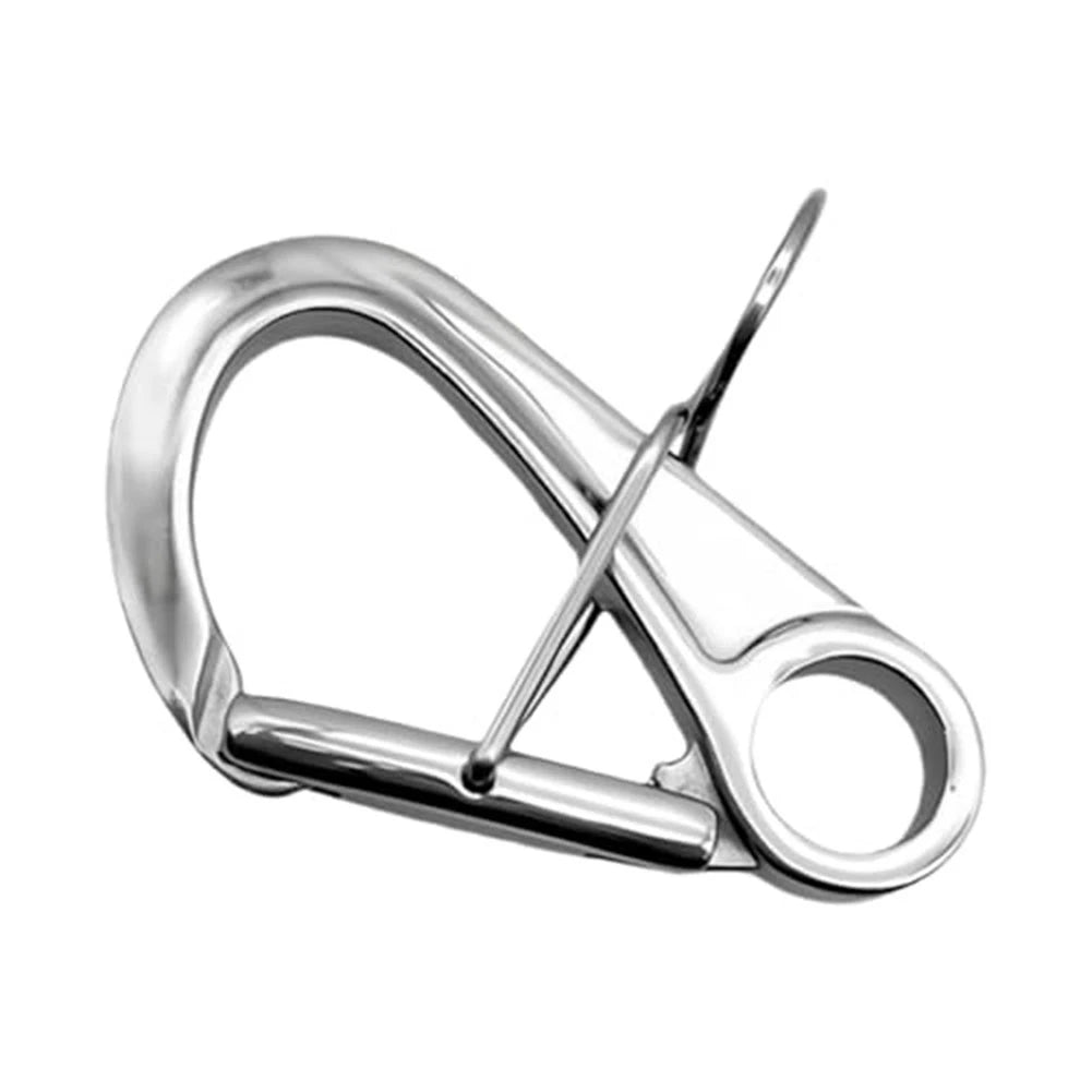 Stainless Steel Docking Hook for Yachting and Boating (Automatic Closure)