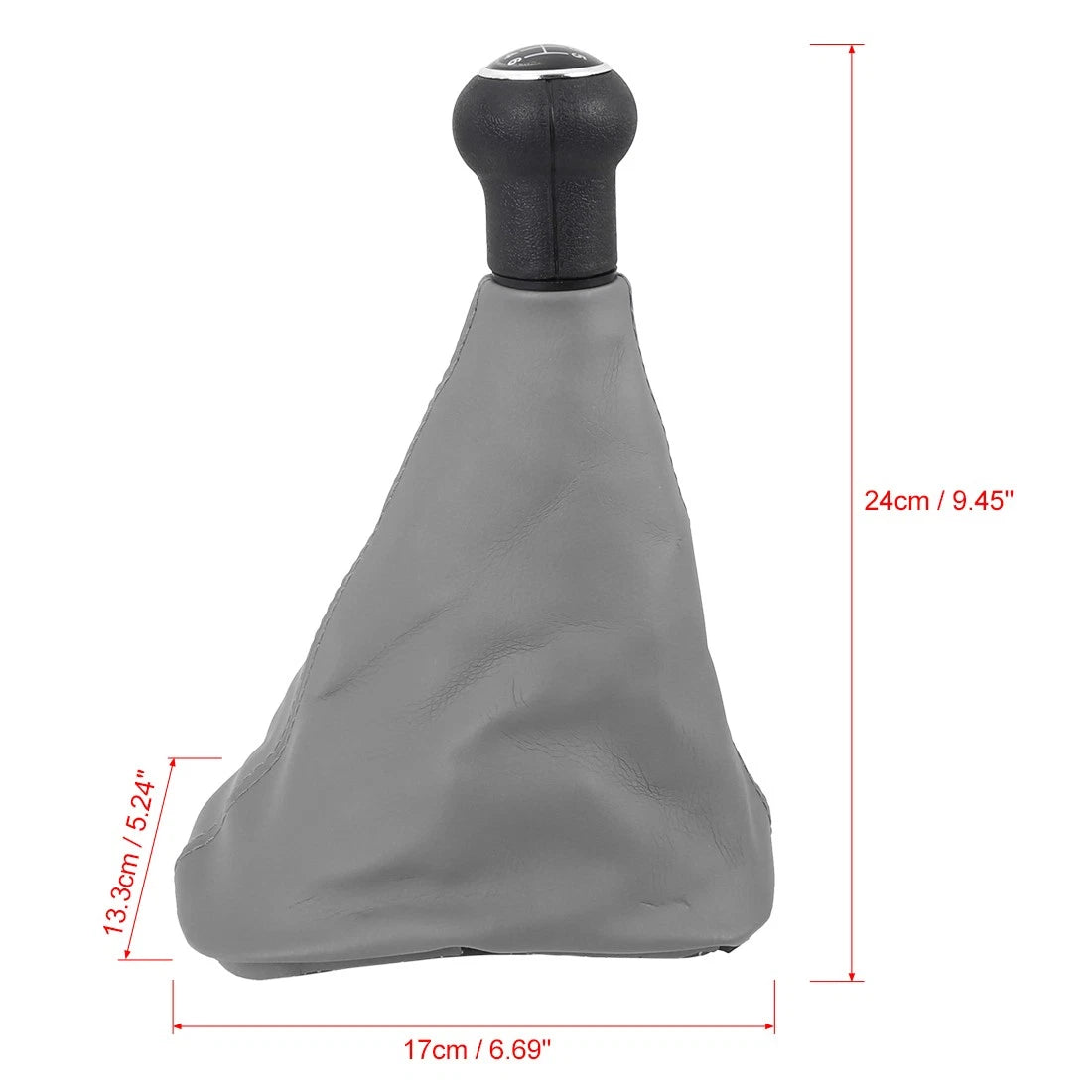 Gear Shift Knob Gaiter Boot Cover Replacement Gray for Volkswagen Passat B5 (1998–2004)