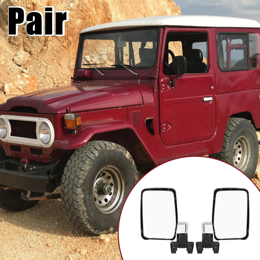 Car Rear View Side Mirror Replacement for Toyota Land Cruiser (1980–1996)