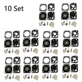 Set of 10 Carburetor Rebuild Kits for Zama C1U-W18 C1U-W18A C1U-W24