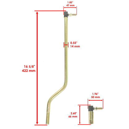 Steering Sector Drag Link Kit Replacement for John Deere D140 D150 D155 D160 D170 (2008–2016)
