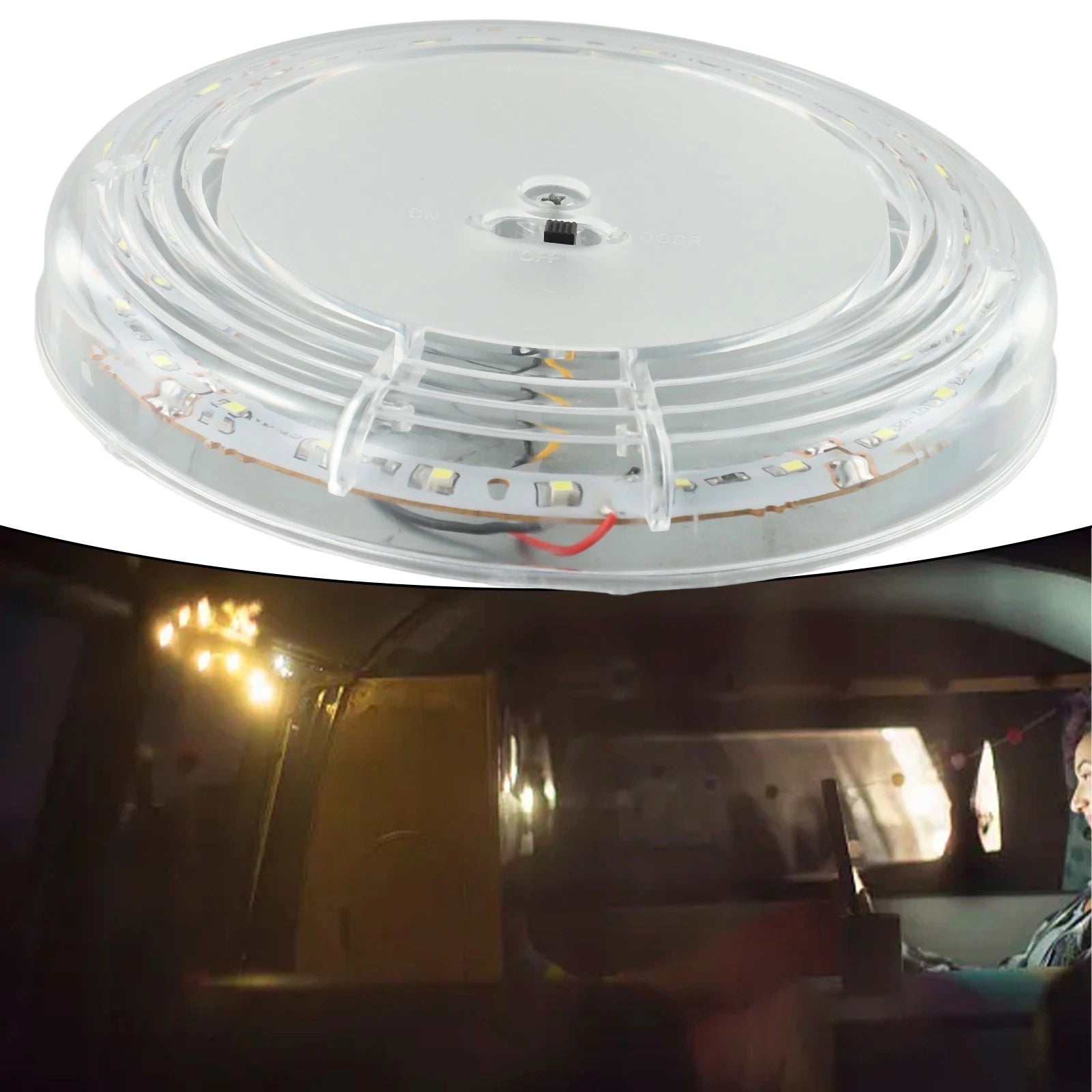 Dome White Lamp for Boat Bus Caravan (Interior Lighting)