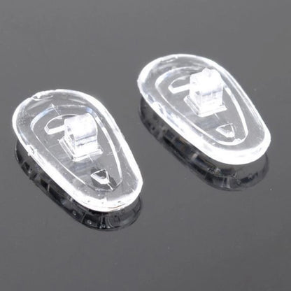 Silicone Nose Pads for Eyeglasses/Sunglasses (Soft, Oval)