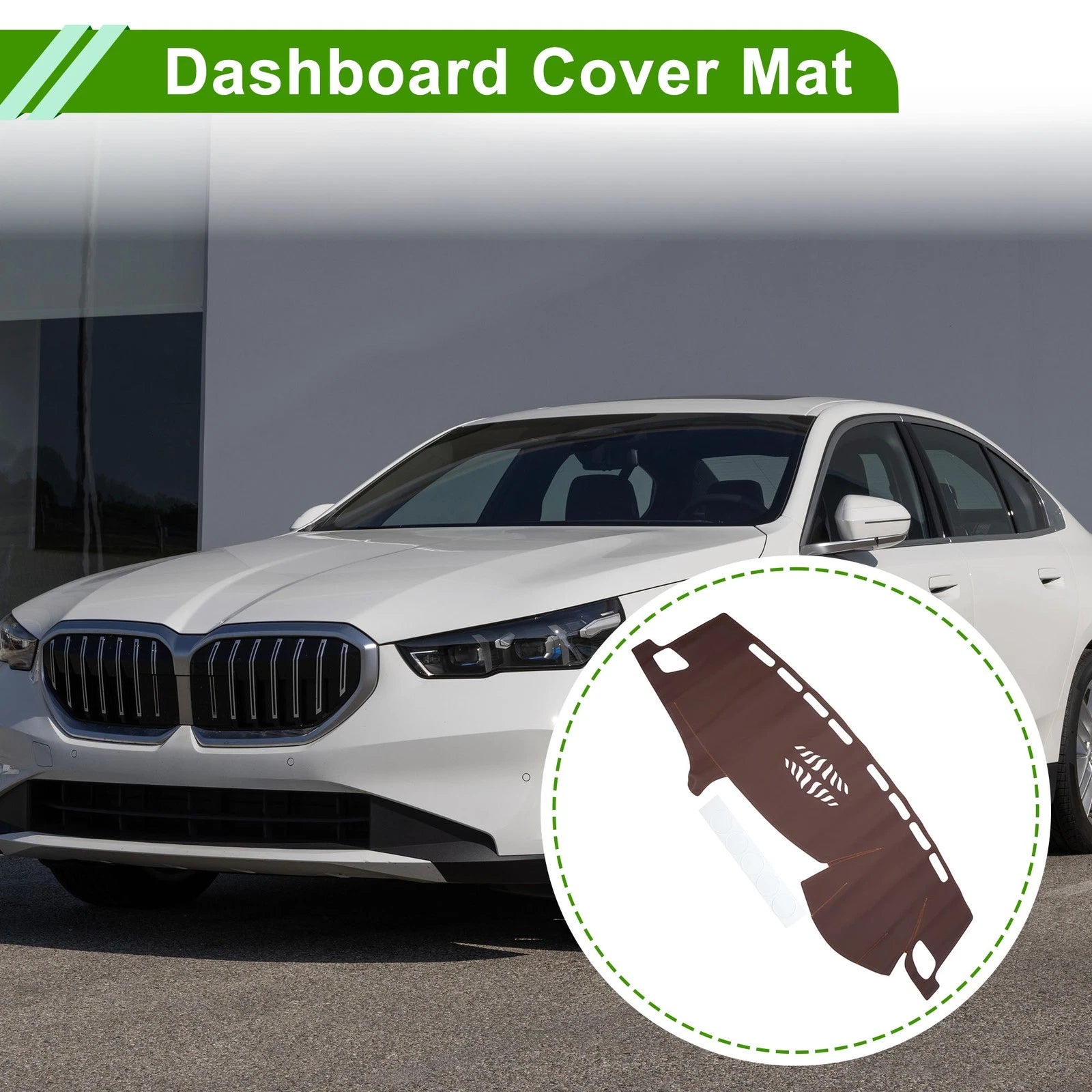 Dashboard Cover Mat for BMW X3 F25 2011–2016 Dash Mat Carpet Brown