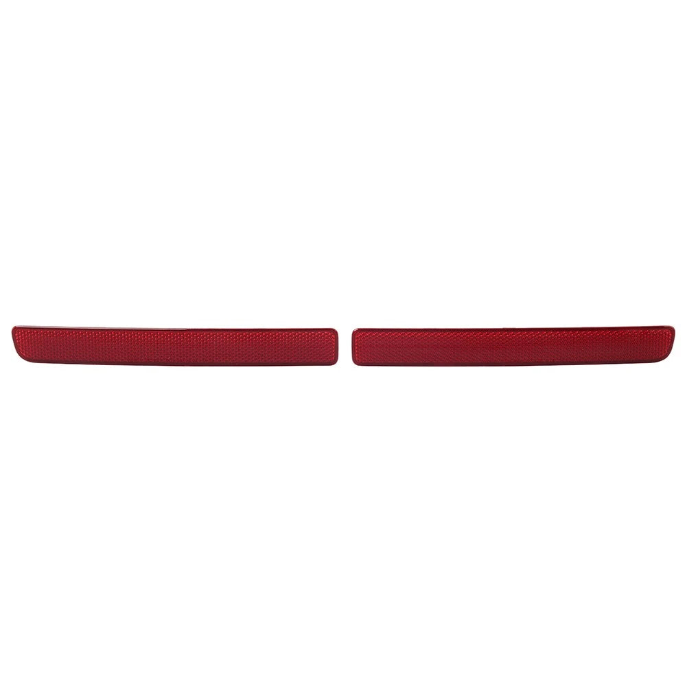 2X Rear Bumper Reflector Warning Strips for Land Rover Discovery 3 & 4