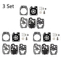 Set of 3 Carburetor Repair Kits for Walbro WYC Series (K10-WYC)