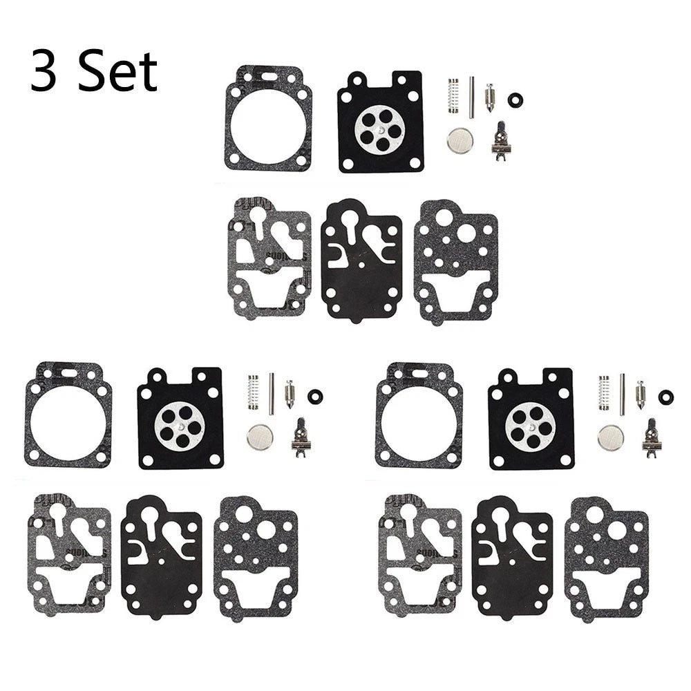 Set of 3 Carburetor Repair Kits for Walbro WYC Series (K10-WYC)
