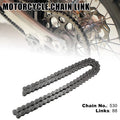 Motorcycle Chain 88 Links Replacement Non O Ring for ATV Dirt Bike