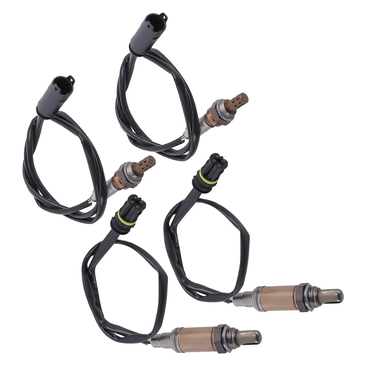 4X O2 Oxygen Sensor for BMW E46 323i 325i 328i 330i 525i X3 X5 (1998–2006)