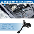 Hood Latch Assembly OEM Replacement for Hyundai Elantra 2011-2016