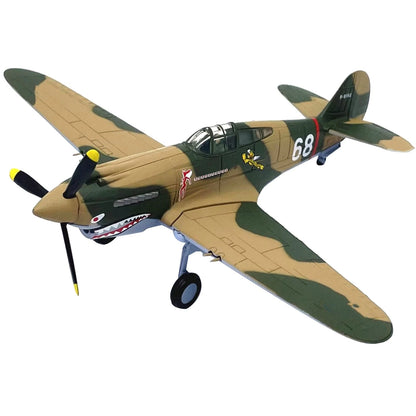 1/72 Diecast Alloy P40 Fighter Aircraft Model for Static Display