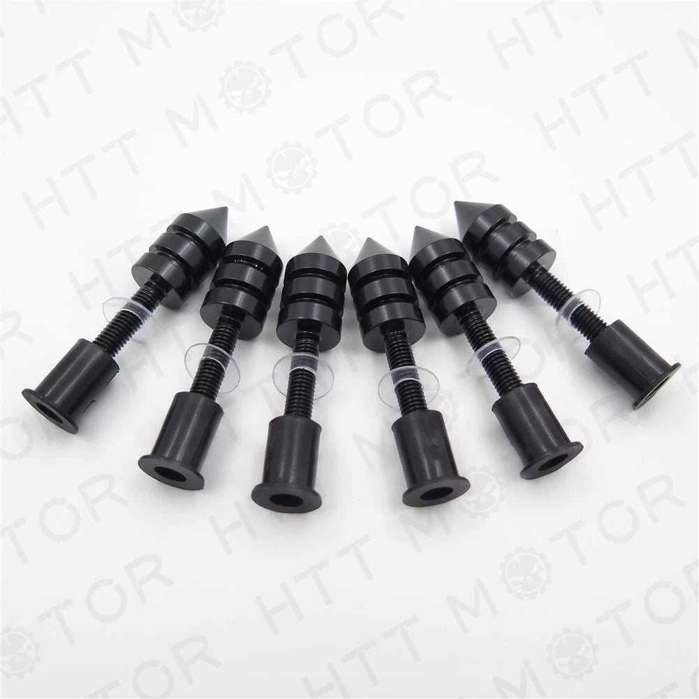 Windscreen Bolt Kit for Motorcycle (Includes Well Nuts, Bolts, Washers)