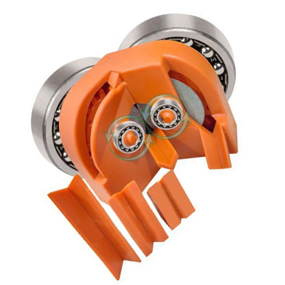 Drill Bit Sharpener for 2-16mm Twist Bits (ABS Housing, Diamond Wheel)