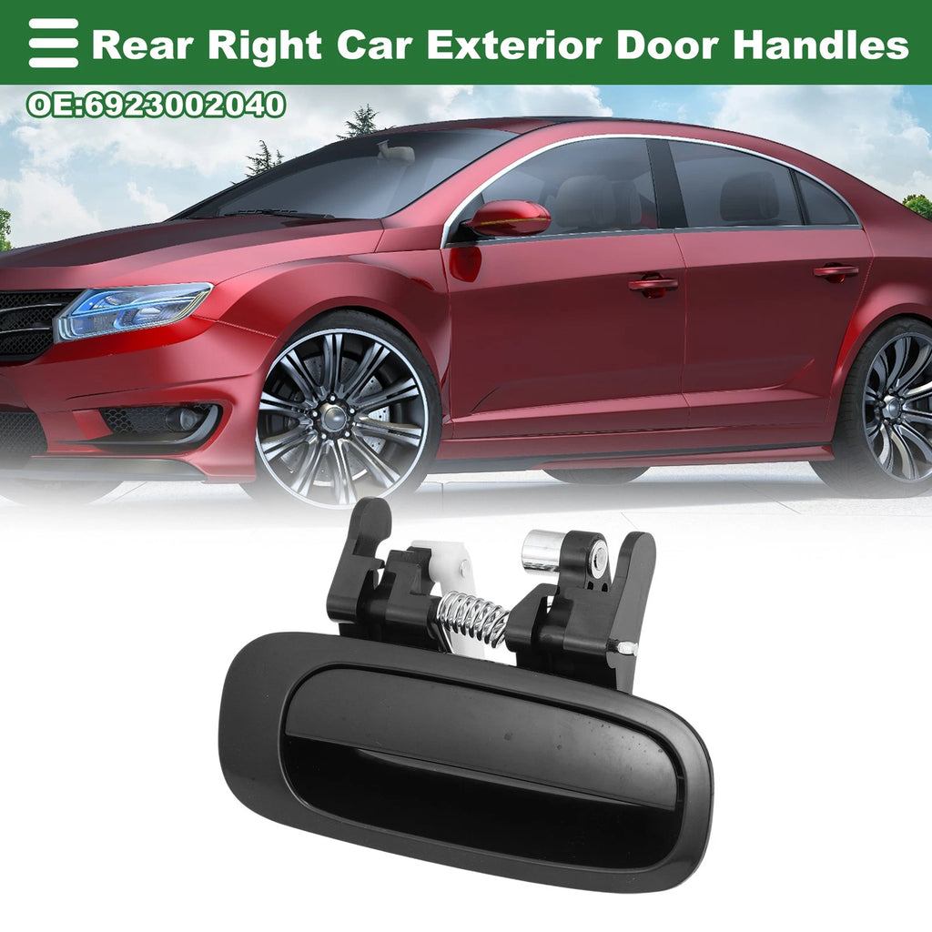 Rear Right Exterior Door Handle Replacement for Toyota Corolla (1998–2002)