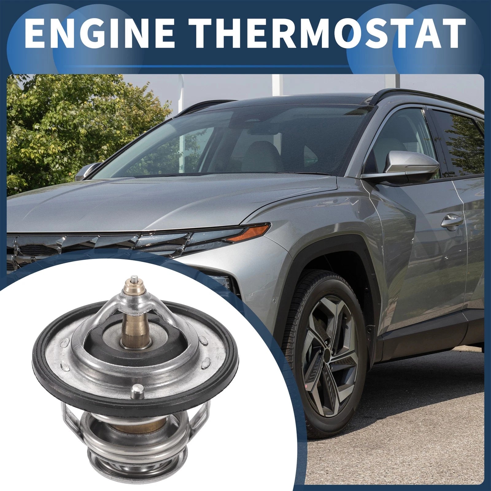 Engine Coolant Thermostat Replacement for Hyundai Tucson 2.0L (2016–2018)