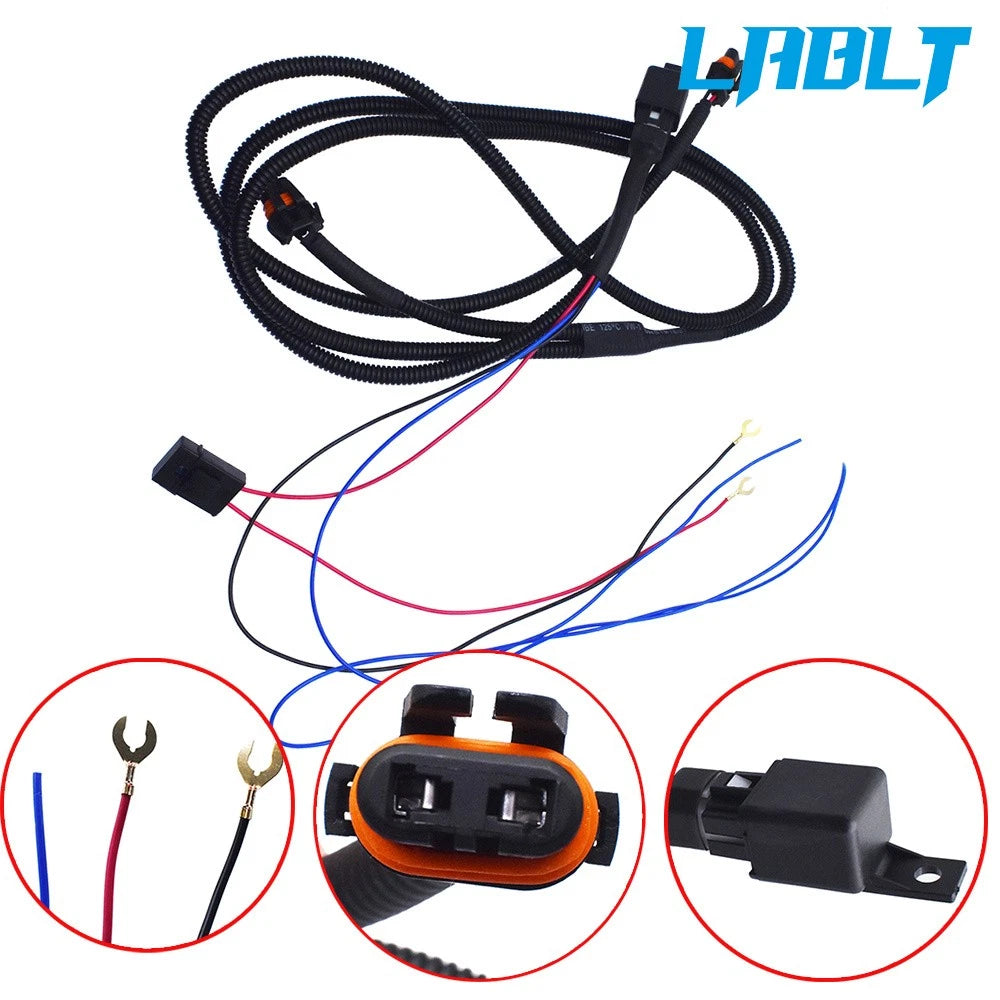 Fog Light Wiring Harness for Chevy Silverado (2003–2007) 6.0L 6.6L