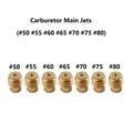 7pc Carb Main Jet Set #50 55 60 65 70 75 80 for Predator 212cc, Honda GX160 GX200