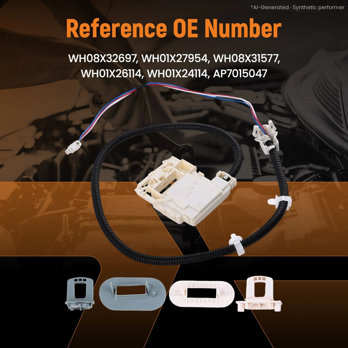 Lid Lock Switch for GE Washing Machine (WH08X32697)