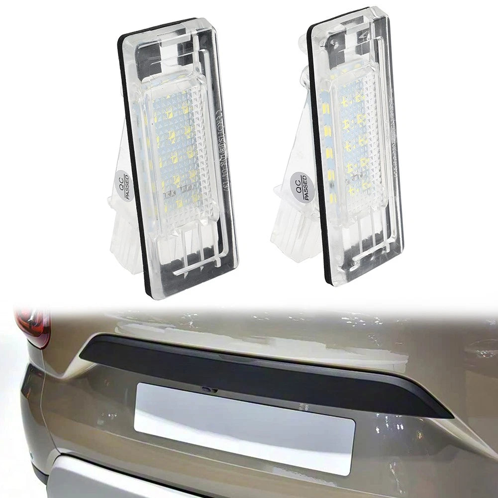 Rear Number License Plate Light Lamp For Dacia Duster 2010+