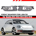 Pair Front Bumper Fog Light Lamps for Beetle (2012–2016) - Clear