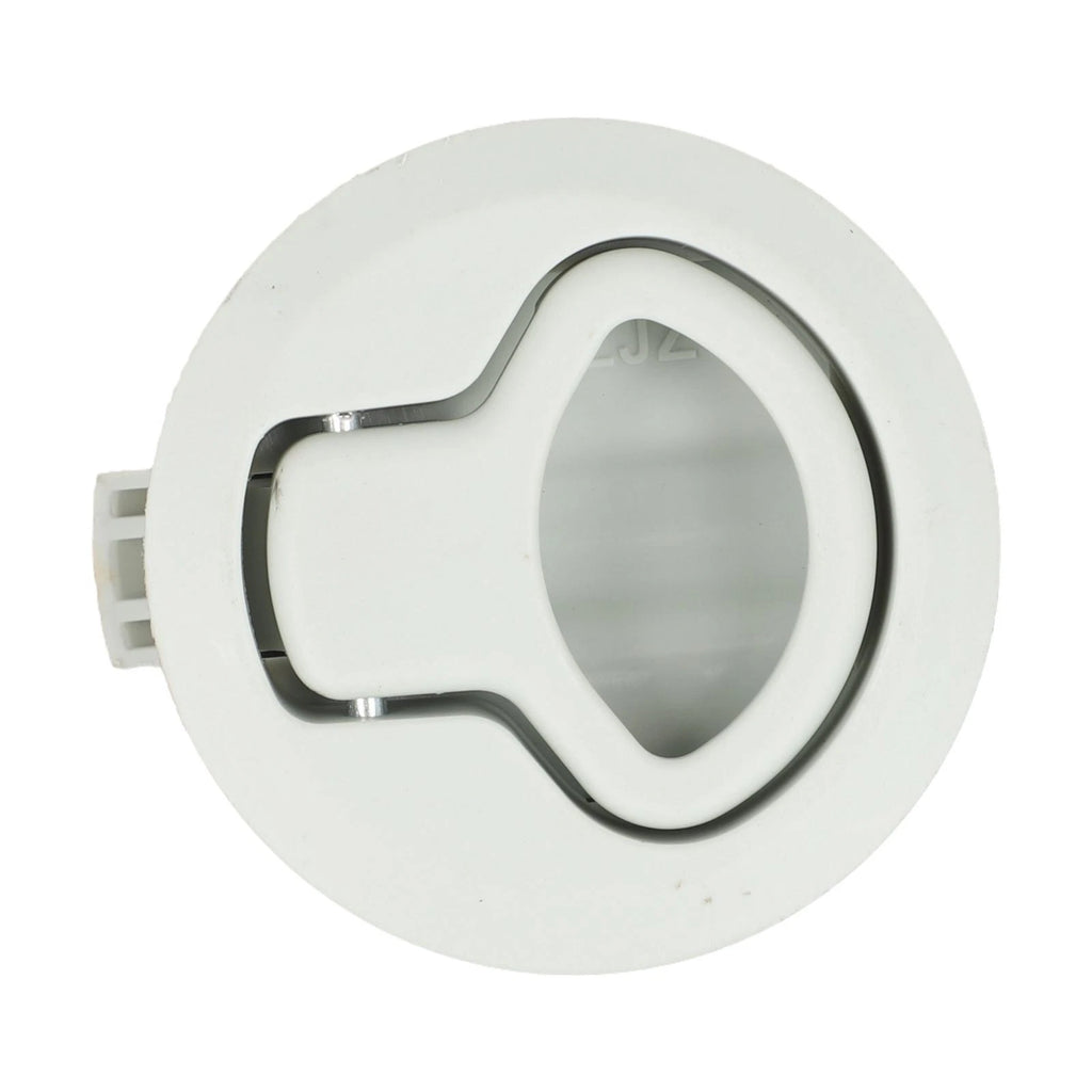 Flush Pull Latch for Marine Deck Hatch Door Accessories (White)
