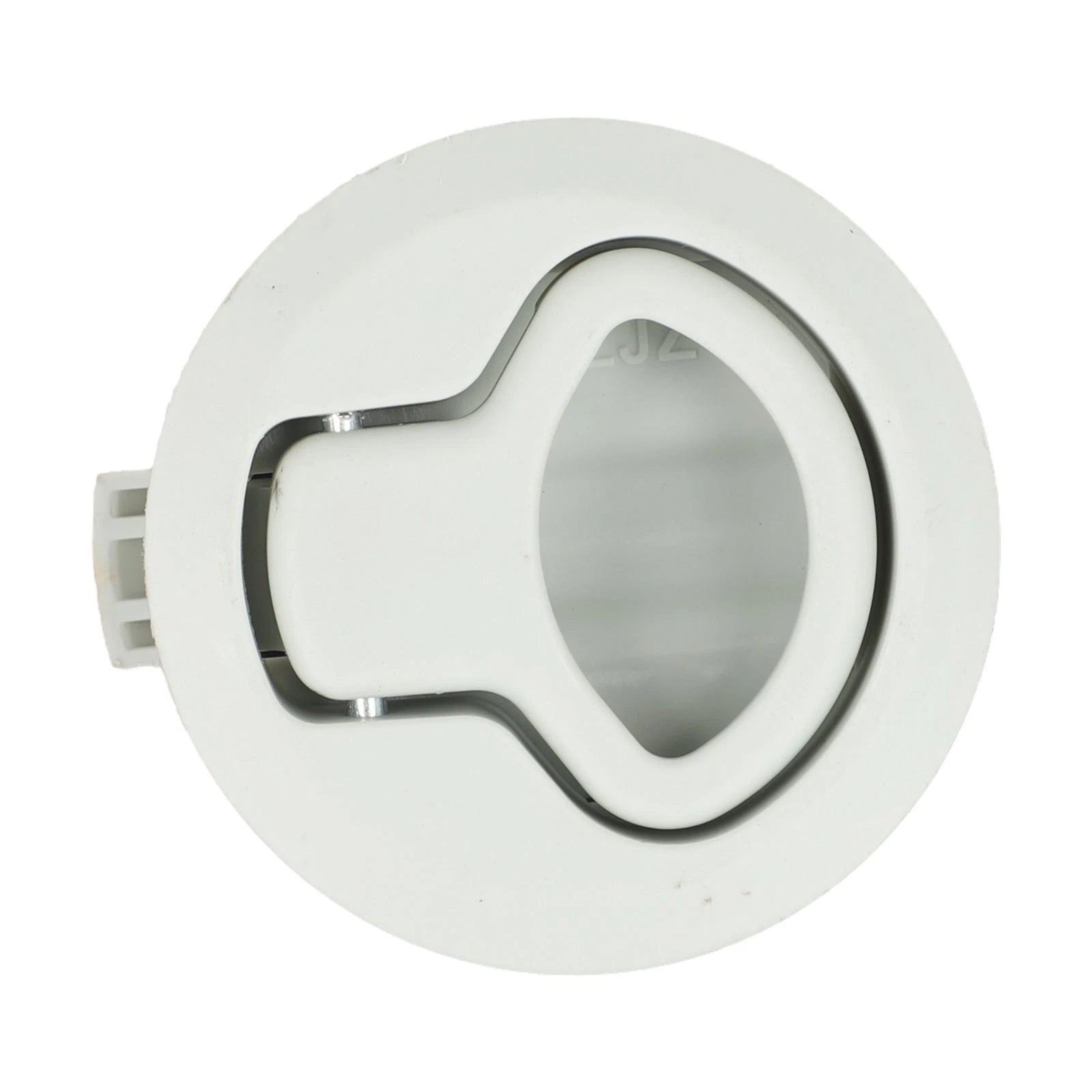 Flush Pull Latch for Marine Deck Hatch Door Accessories (White)