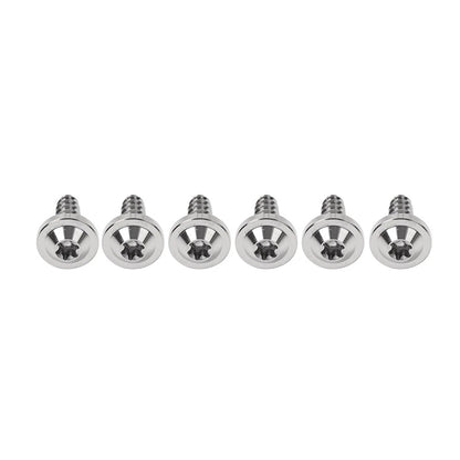 Set of 6 Titanium M5x15mm Torx Head Self Tapping Screws Fasteners