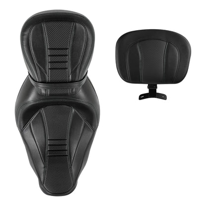 Driver Passenger Seats & Rider Pad for Harley Street Road Glide (2009–2023)