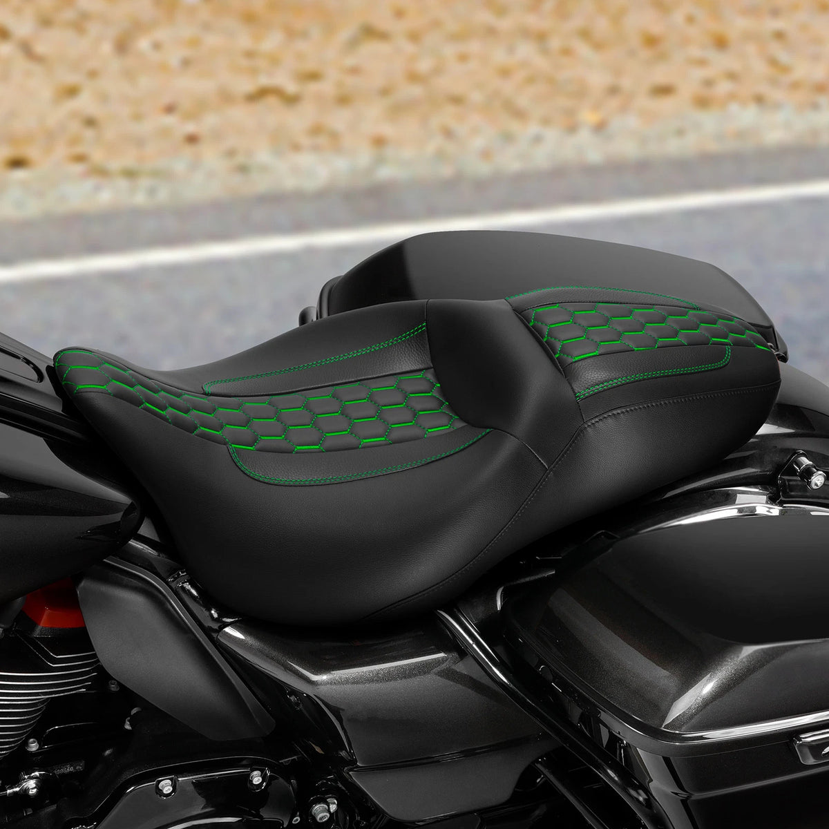 Rider & Passenger Seat for Harley Touring Road King Electra Glide (2009–2023)