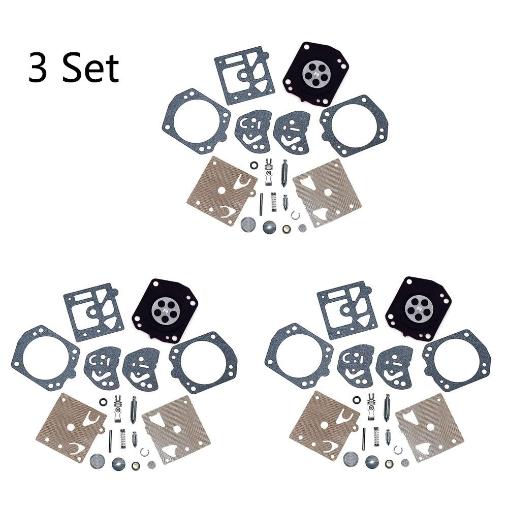 3X Carburetor Diaphragm Kit for Husqvarna 257 250R Poulan 2800 3300 K20-HDA