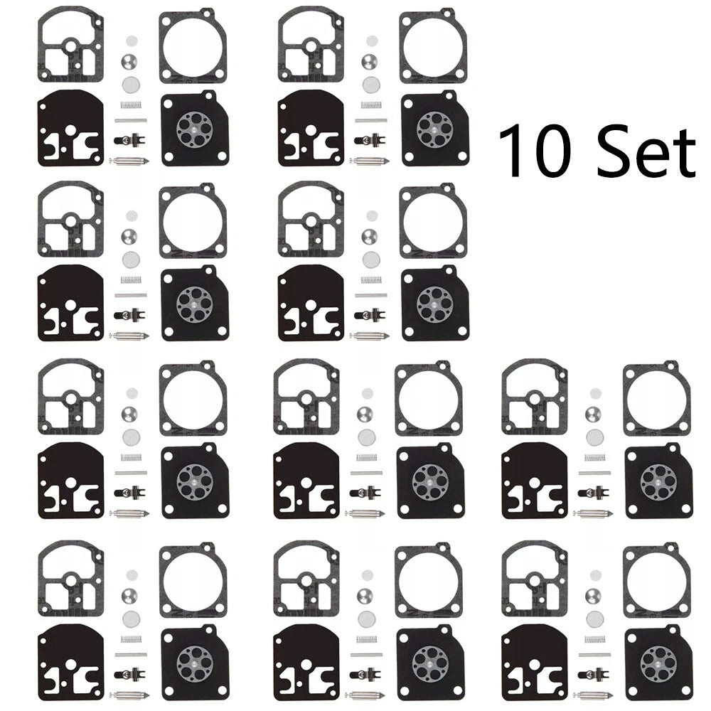 Set of 10 Carburetor Carb Kits for Stihl 009 010 011 012 011AV (ZAMA C1S-S1A RB-11)