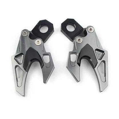 CNC Rear Fork Chain Adjuster for Honda CB650F (2014–2018) Grey