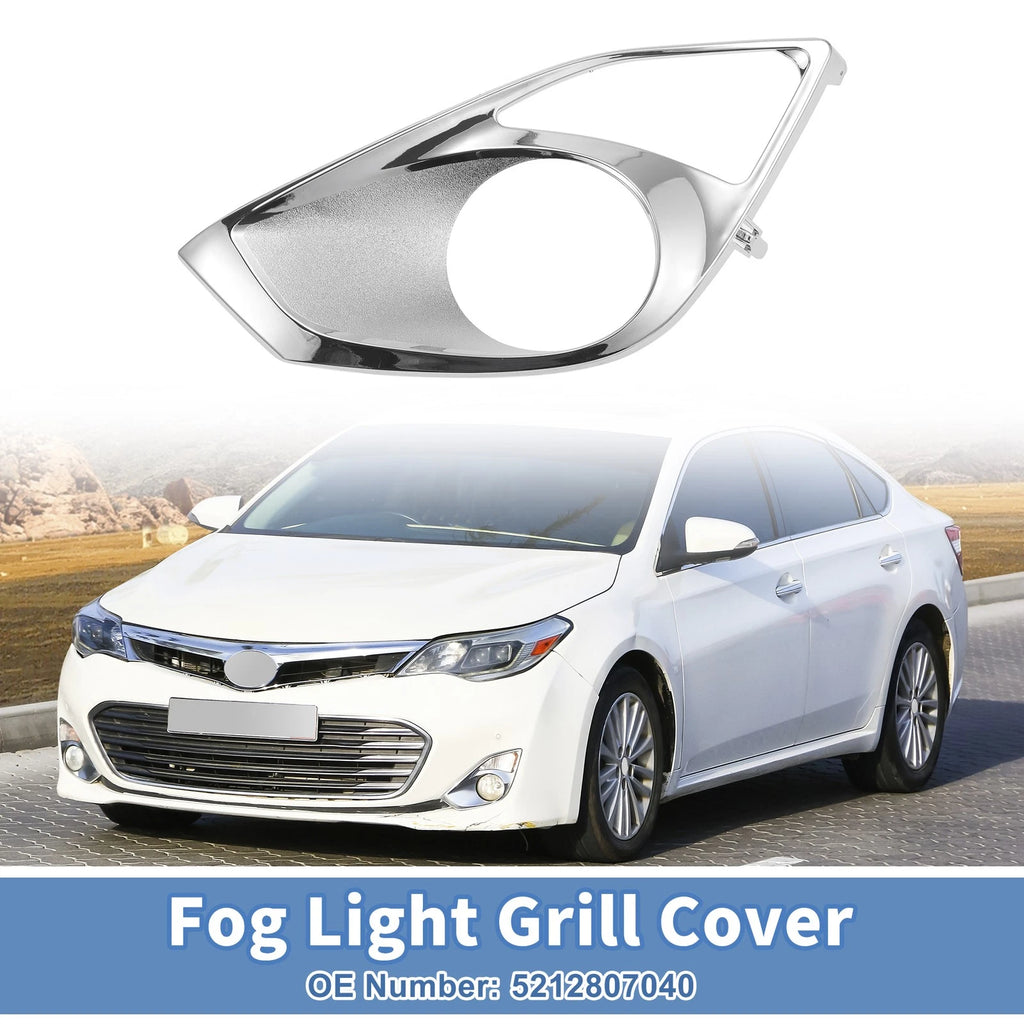 1 Pc Front Left Fog Light Grill Replacement for Toyota Avalon (2013–2015)